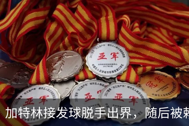 加特林接发球脱手出界，随后被赖俊豪击中面部倒地不起