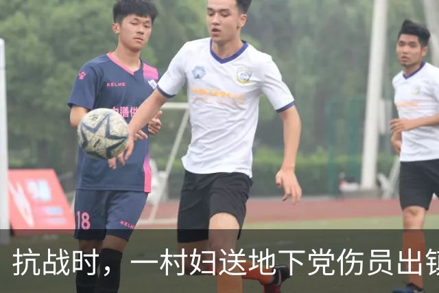 抗战时，一村妇送地下党伤员出镇，走到关卡前忽道：稍后我要装疯