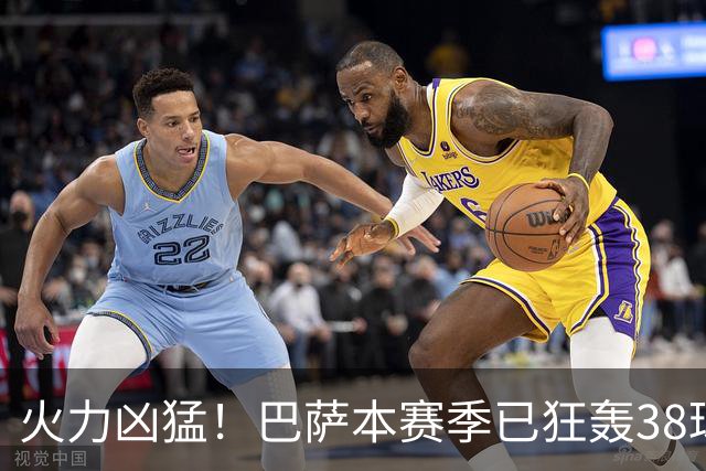 火力凶猛！巴萨本赛季已狂轰38球，比五大联赛其他球队至少多14球